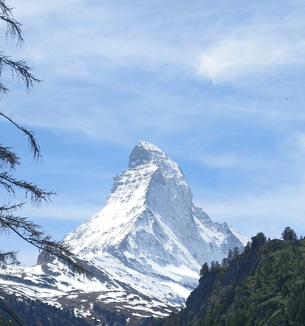 Matterhorn profile at dusk